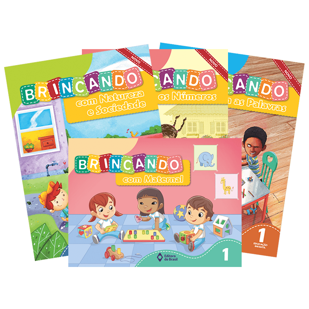 Brincando Com – Seriado: Maternal, Palavras, Números, Natureza e Sociedade